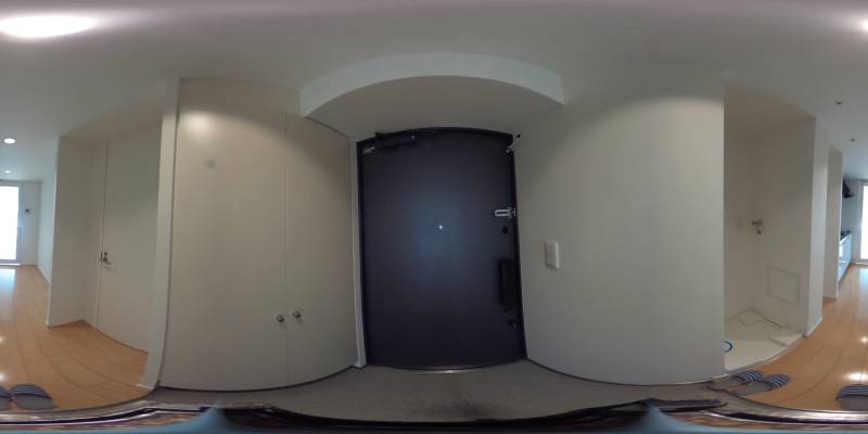 パノラマ画像玄関