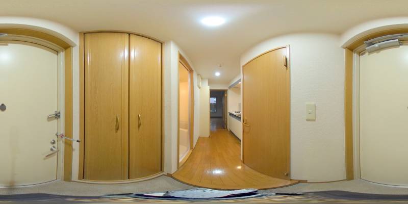 パノラマ画像玄関