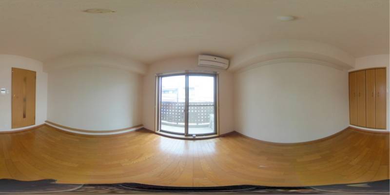 パノラマ画像洋室