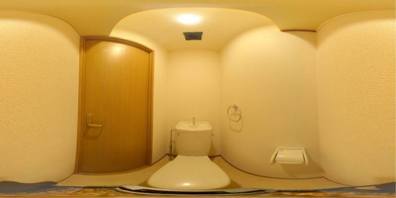 パノラマ画像トイレ