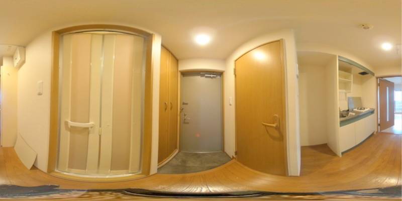 パノラマ画像玄関