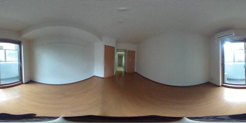 パノラマ画像洋室