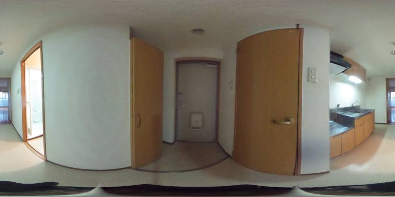パノラマ画像玄関