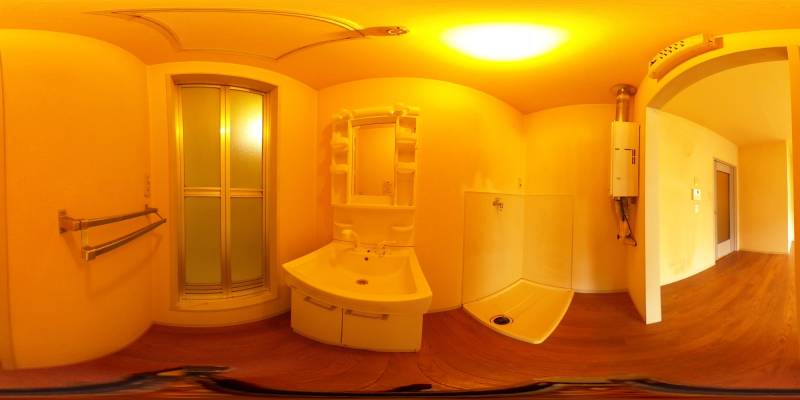 パノラマ画像洗面所