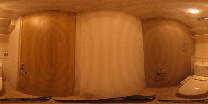 パノラマ画像トイレ