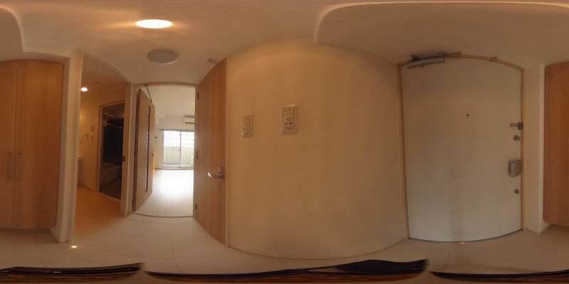 パノラマ画像玄関