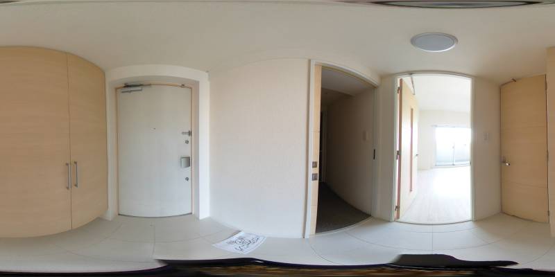 パノラマ画像玄関