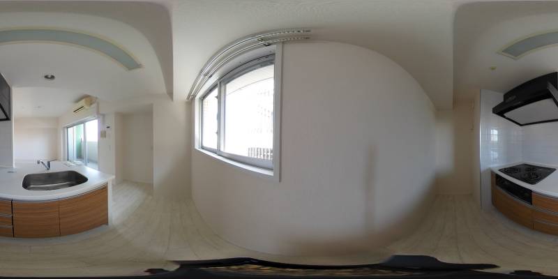 パノラマ画像キッチン