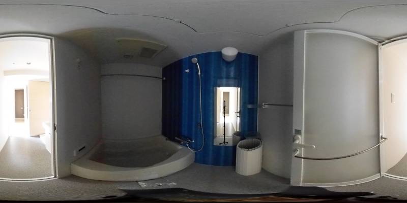 パノラマ画像バスルーム