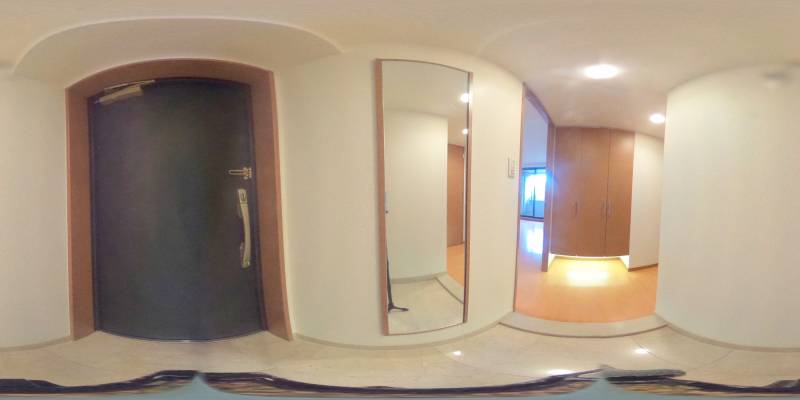 パノラマ画像玄関