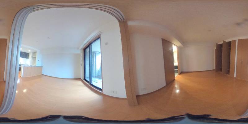 パノラマ画像洋室