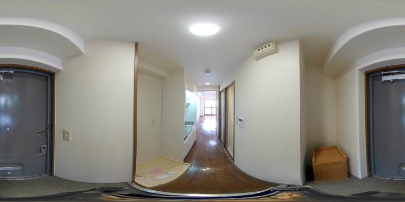パノラマ画像玄関