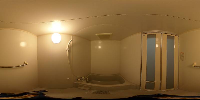 パノラマ画像バスルーム