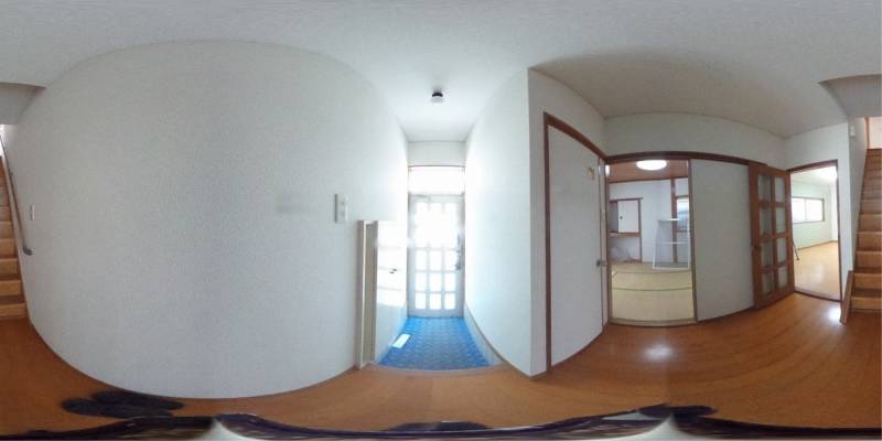 パノラマ画像玄関