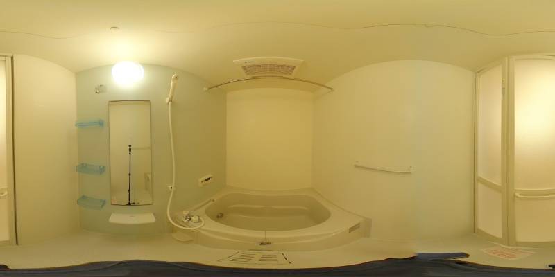 パノラマ画像バスルーム