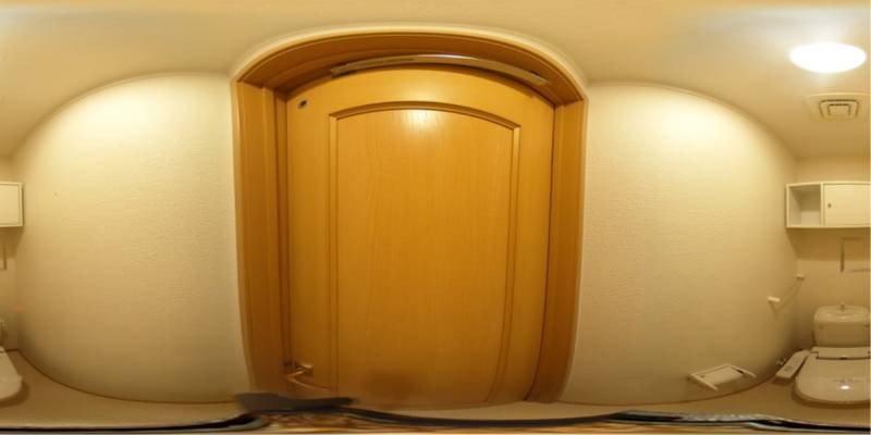 パノラマ画像トイレ