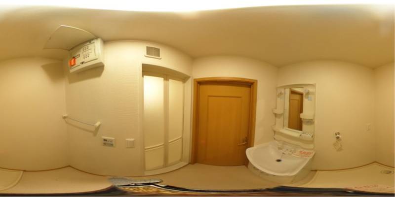 パノラマ画像洗面所