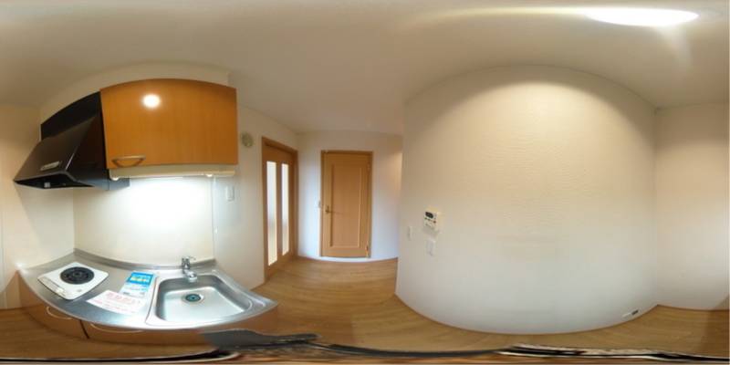 パノラマ画像キッチン