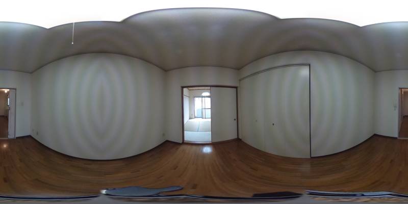 パノラマ画像洋室