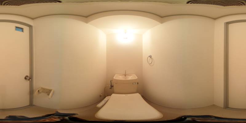 パノラマ画像トイレ