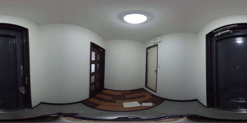 パノラマ画像玄関