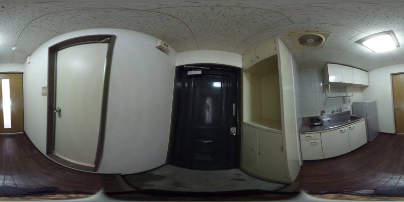 パノラマ画像玄関