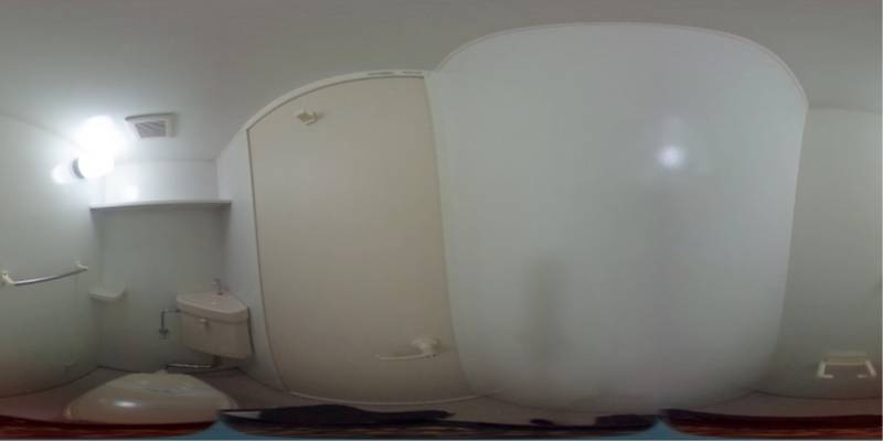 パノラマ画像バスルーム