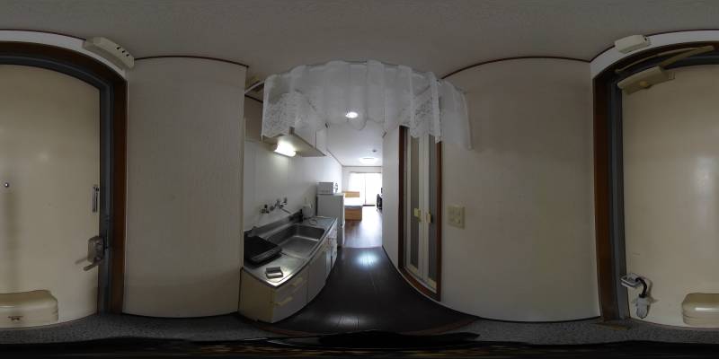 パノラマ画像玄関