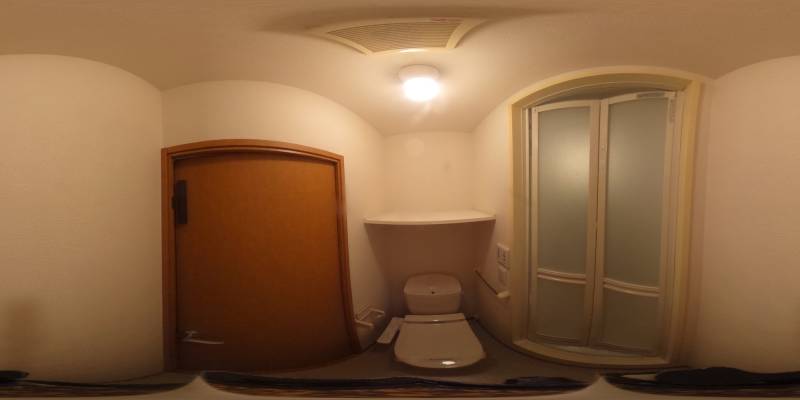 パノラマ画像トイレ