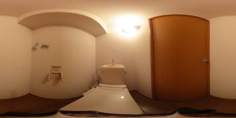 パノラマ画像トイレ