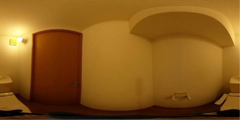 パノラマ画像トイレ