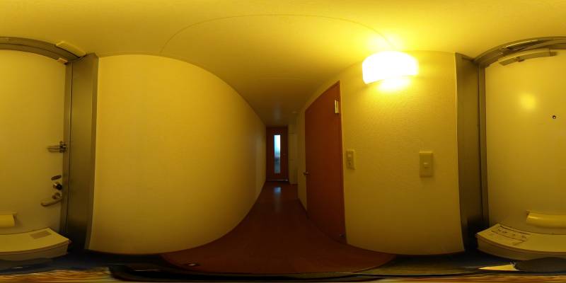 パノラマ画像玄関