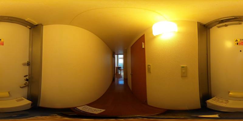 パノラマ画像玄関