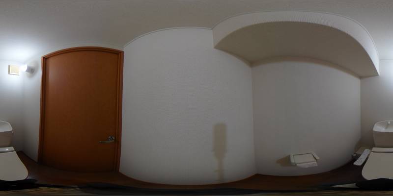 パノラマ画像トイレ