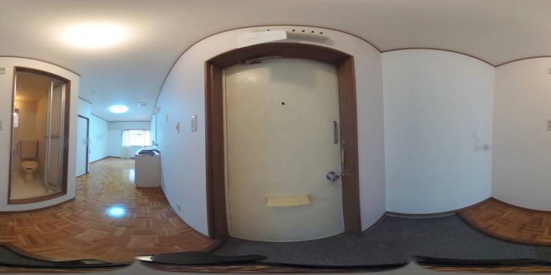 パノラマ画像玄関