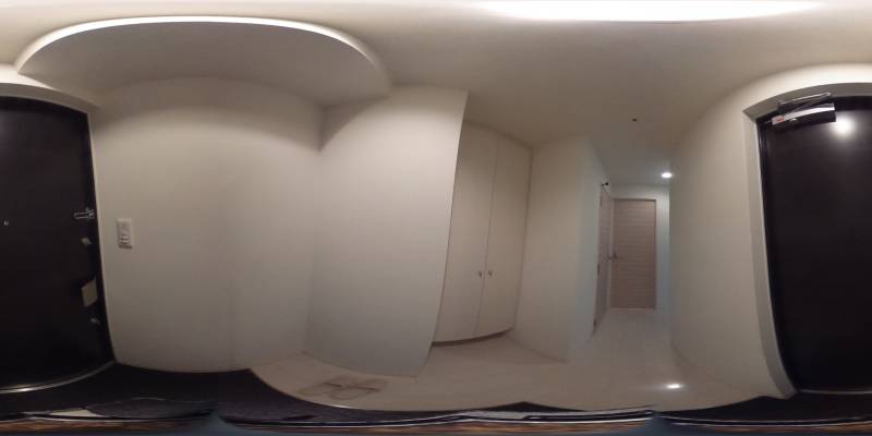 パノラマ画像玄関