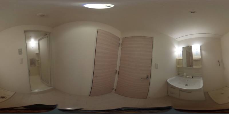 パノラマ画像洗面所