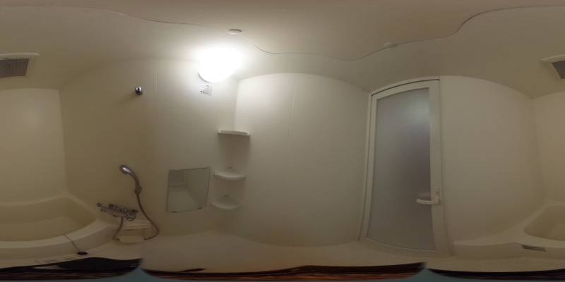 パノラマ画像バスルーム