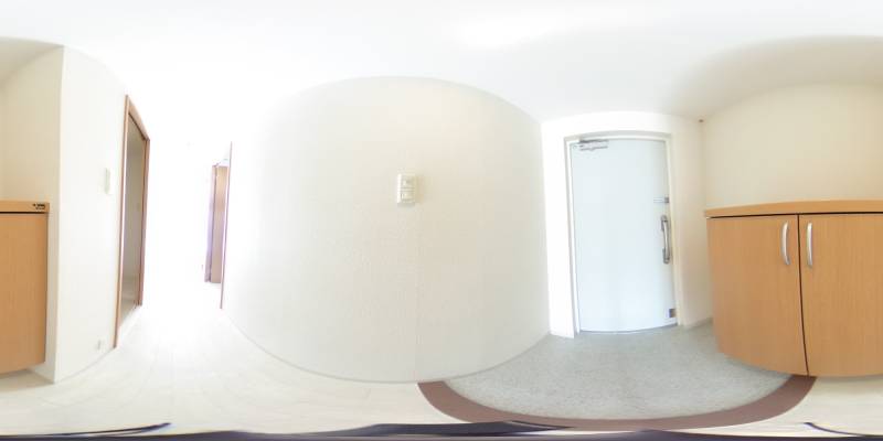 パノラマ画像玄関