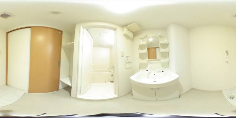 パノラマ画像洗面所