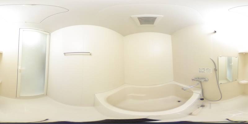 パノラマ画像バスルーム