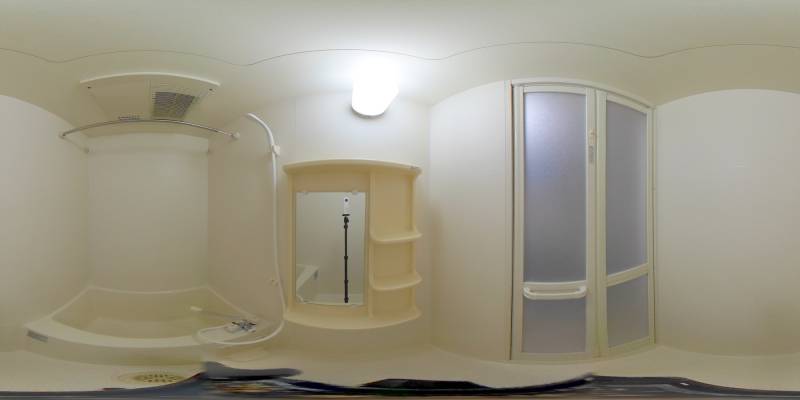 パノラマ画像バスルーム