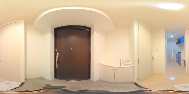 パノラマ画像玄関