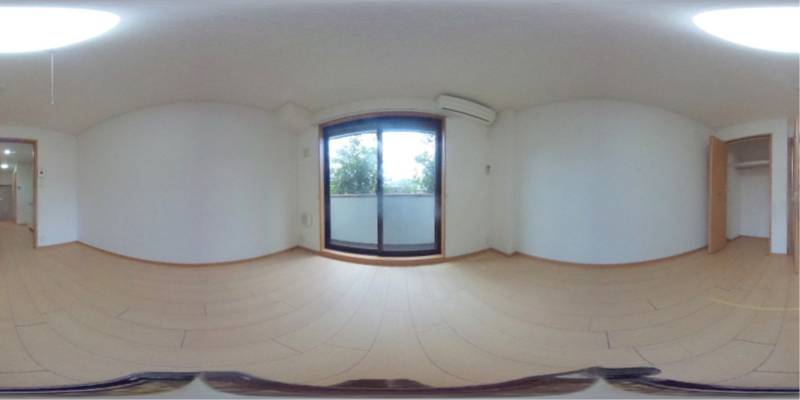 パノラマ画像洋室