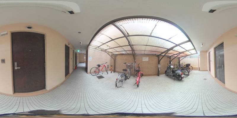 パノラマ画像玄関