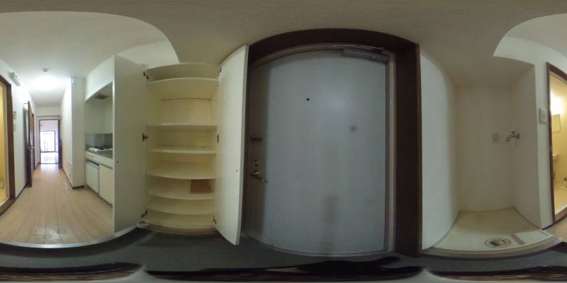 パノラマ画像玄関