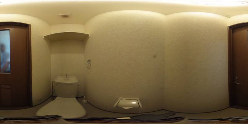 パノラマ画像トイレ