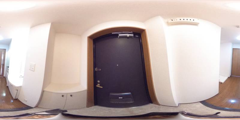 パノラマ画像玄関