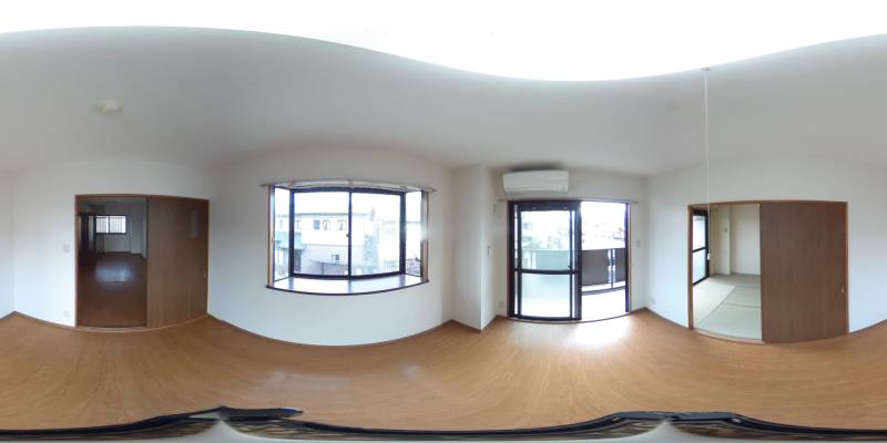 パノラマ画像洋室