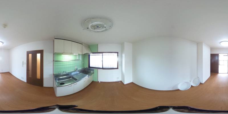 パノラマ画像リビング